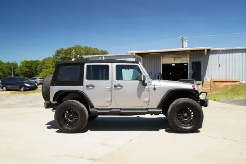 Another view of 2017 Jeep Wrangler Unlimited Sport for sale in Moore, SC at TLC Motors