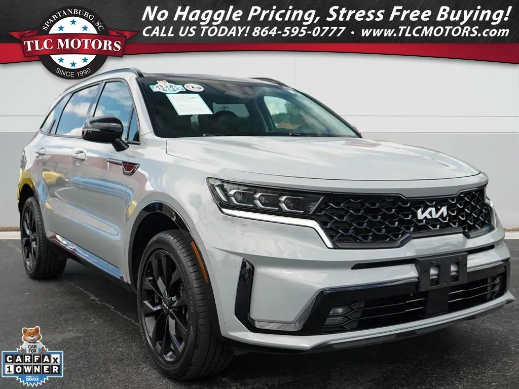 Gray 2022 Kia Sorento SX for sale in Moore, SC
