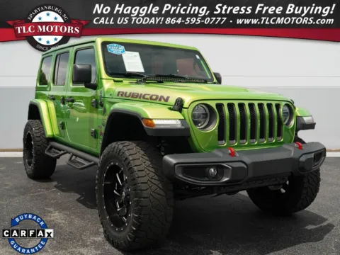 Green 2019 Jeep Wrangler Unlimited Rubicon for sale in Moore, SC