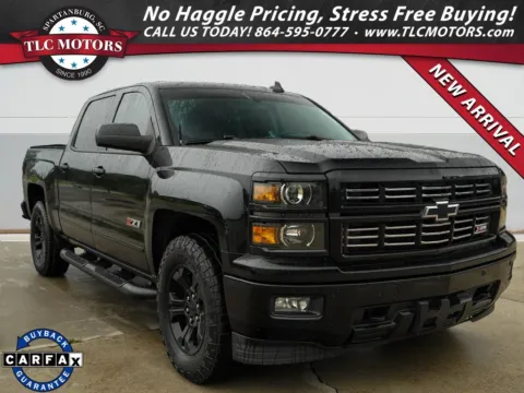 Black 2015 Chevrolet Silverado 1500 LTZ for sale in Moore, SC