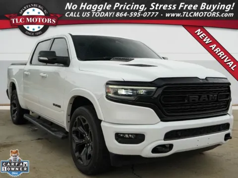 White 2022 Ram 1500 Limited for sale in Moore, SC