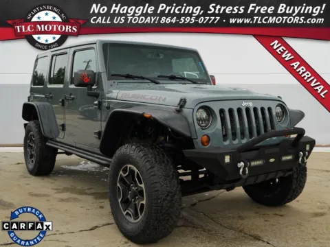 Gray 2013 Jeep Wrangler Unlimited Rubicon for sale in Moore, SC