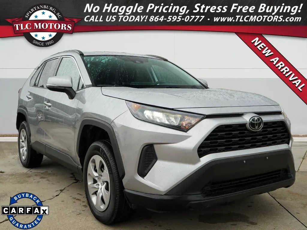 Silver 2021 Toyota RAV4 LE for sale in Moore, SC