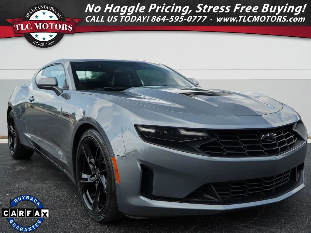 Gray 2021 Chevrolet Camaro LT1 for sale in Moore, SC