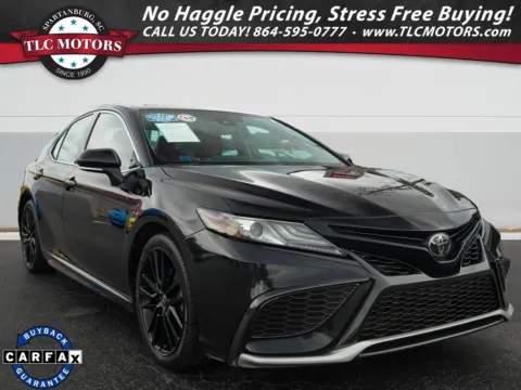 Black 2021 Toyota Camry XSE for sale in Moore, SC