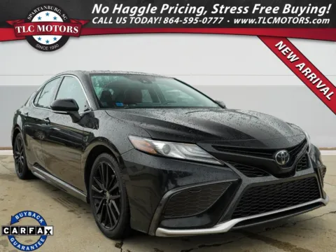 Black 2021 Toyota Camry XSE for sale in Moore, SC