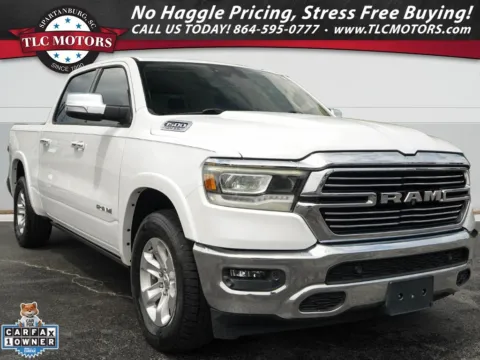 White 2020 Ram 1500 Laramie for sale in Moore, SC