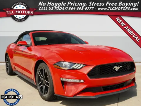 Red 2020 Ford Mustang EcoBoost Premium for sale in Moore, SC