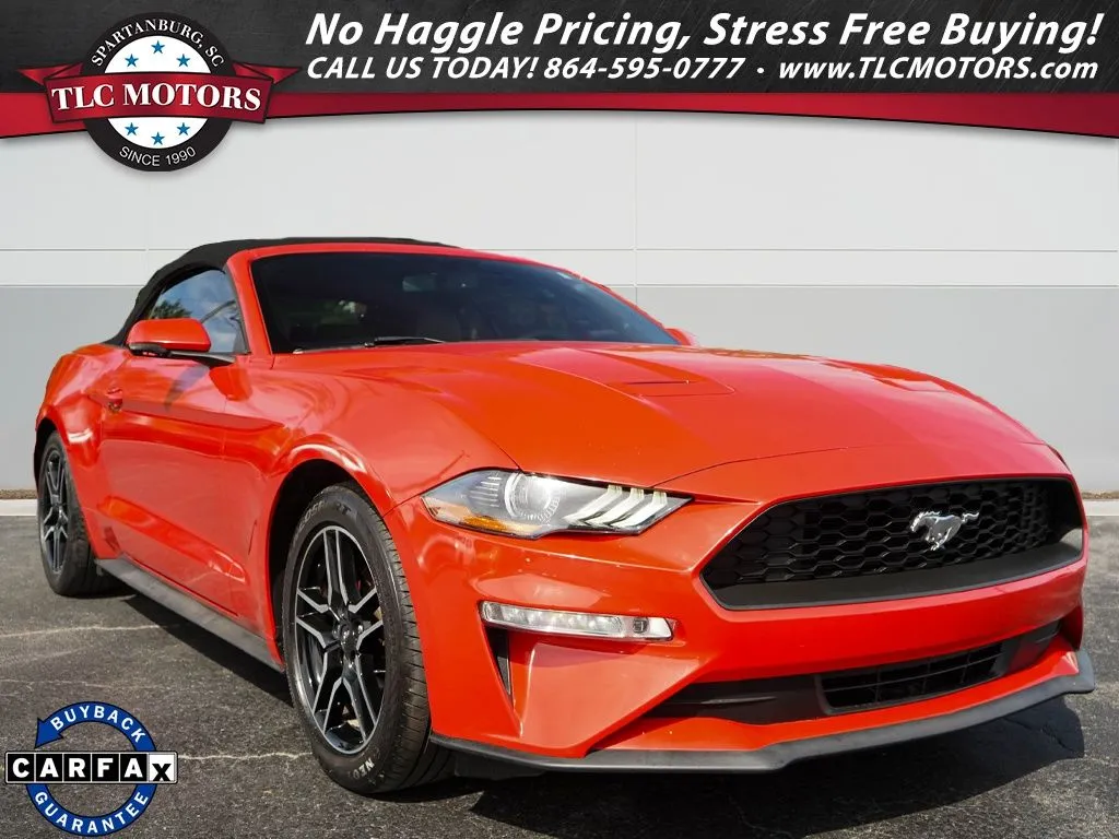 2020 Ford Mustang EcoBoost Premium Convertible's photo