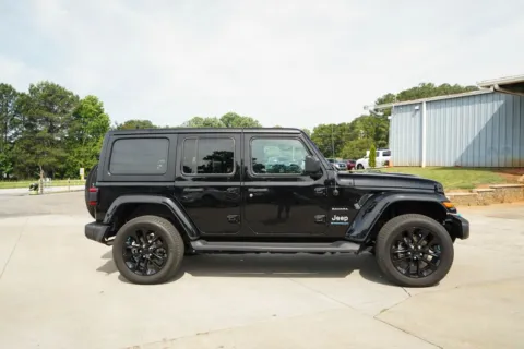 Another view of 2023 Jeep Wrangler Sahara 4xe for sale in Moore, SC at TLC Motors