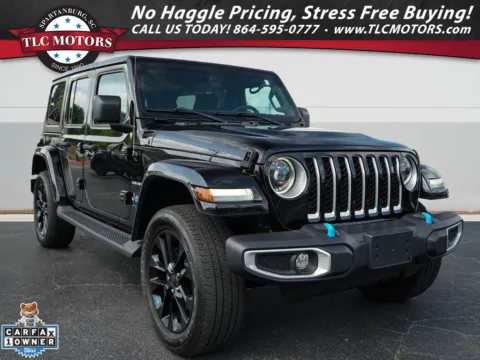 Black 2023 Jeep Wrangler Sahara 4xe for sale in Moore, SC