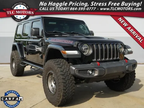 Black 2019 Jeep Wrangler Unlimited Rubicon for sale in Moore, SC
