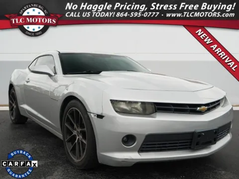 Silver 2015 Chevrolet Camaro 1LT for sale in Moore, SC