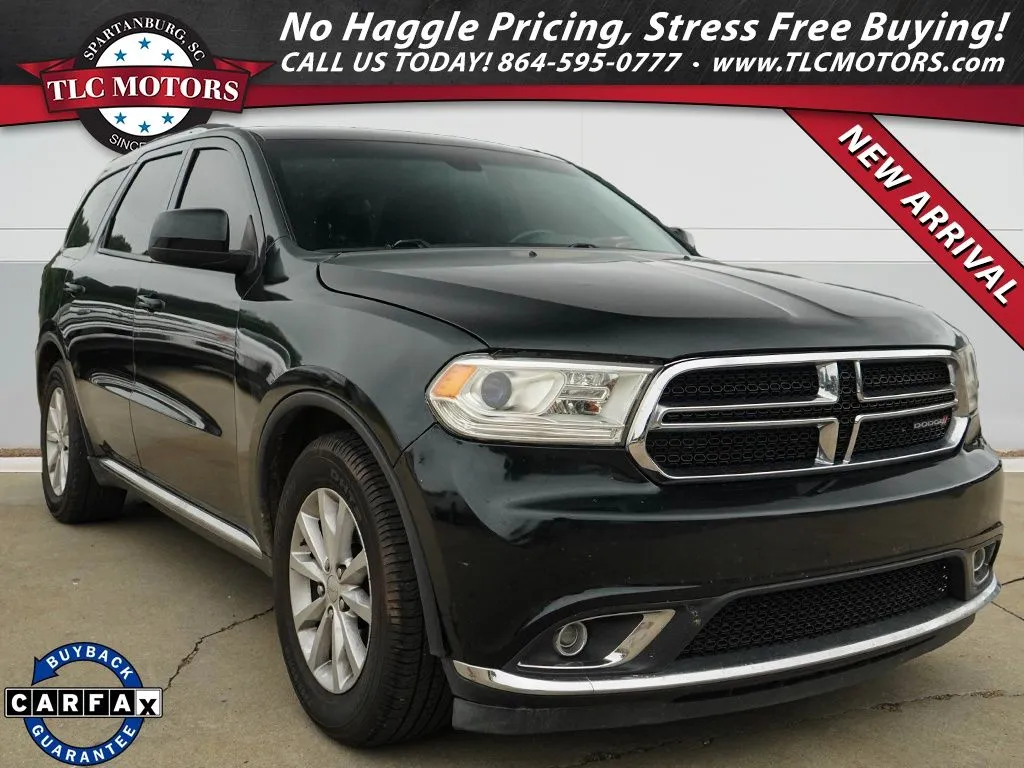 Black 2015 Dodge Durango SXT for sale in Moore, SC