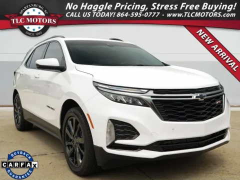 White 2022 Chevrolet Equinox RS for sale in Moore, SC