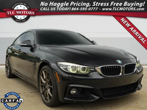 Black 2018 BMW 4 Series 440i Gran Coupe for sale in Moore, SC