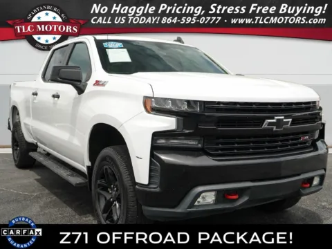 White 2019 Chevrolet Silverado 1500 LT Trail Boss for sale in Moore, SC