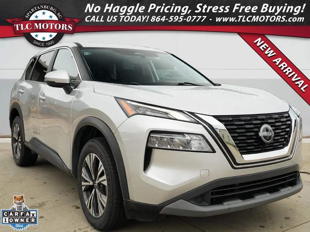 Silver 2022 Nissan Rogue SV for sale in Moore, SC