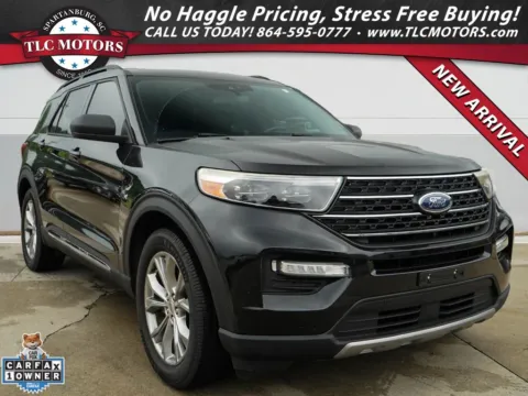Black 2020 Ford Explorer XLT for sale in Moore, SC