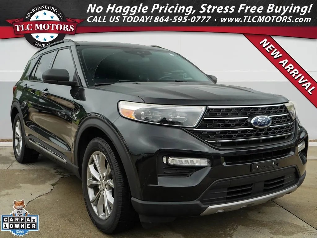 Black 2020 Ford Explorer XLT for sale in Moore, SC