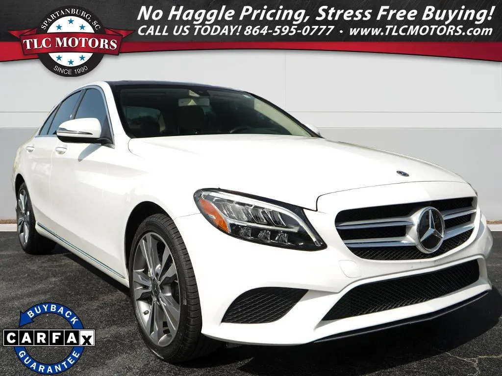 White 2020 Mercedes-Benz C-Class C 300 for sale in Moore, SC