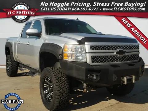 Silver 2014 Chevrolet Silverado 2500HD LT for sale in Moore, SC