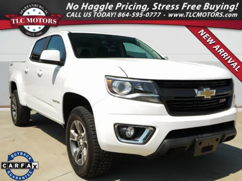 White 2017 Chevrolet Colorado Z71 for sale in Moore, SC