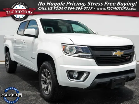 White 2017 Chevrolet Colorado Z71 for sale in Moore, SC