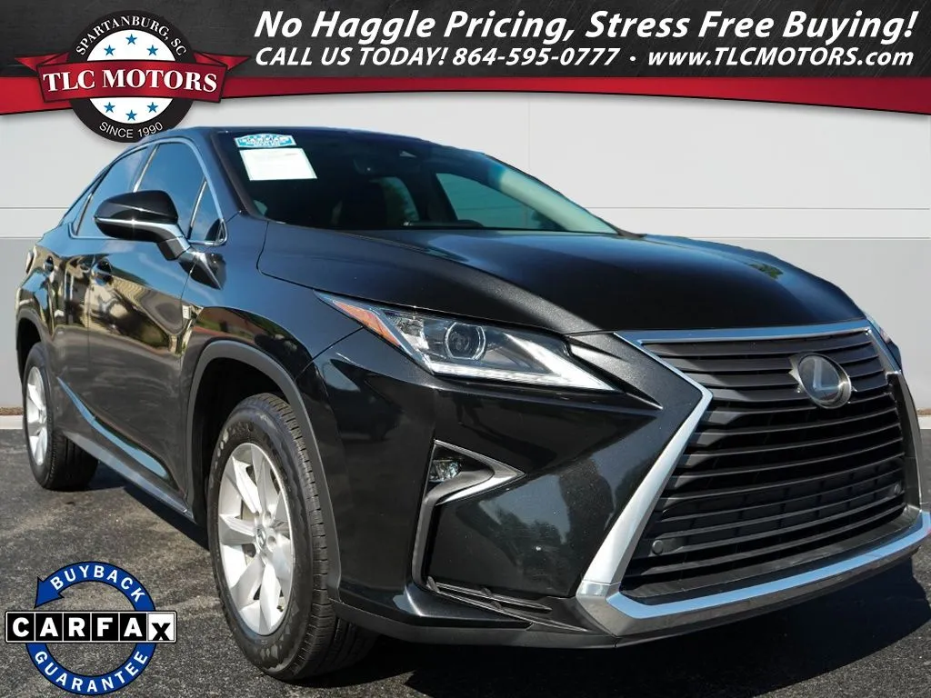 Black 2017 Lexus RX 350 for sale in Moore, SC