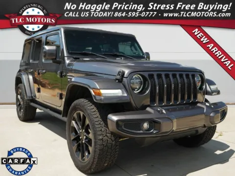 Gray 2021 Jeep Wrangler Unlimited Sahara High Altitude for sale in Moore, SC