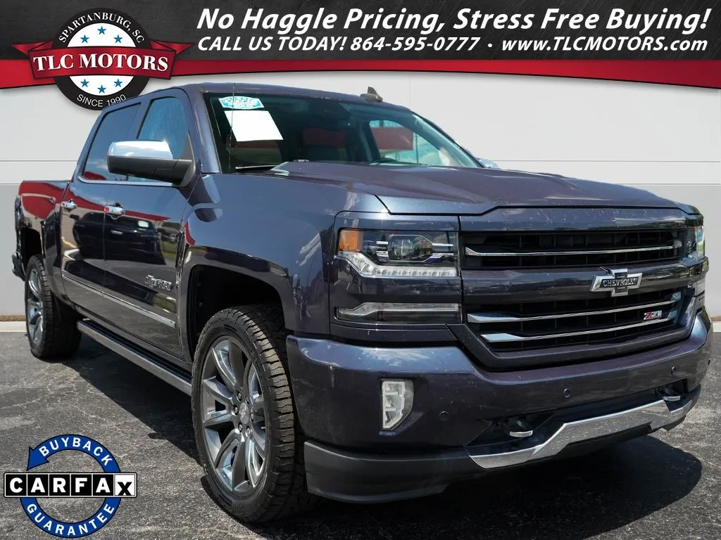 Blue 2018 Chevrolet Silverado 1500 LTZ for sale in Moore, SC