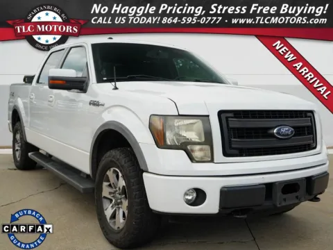 White 2014 Ford F-150 FX4 for sale in Moore, SC