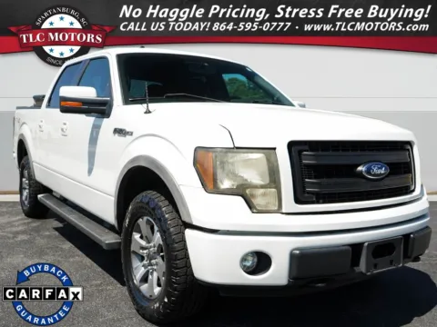 White 2014 Ford F-150 FX4 for sale in Moore, SC