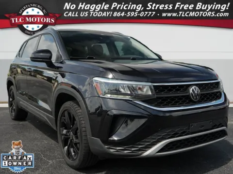 Black 2023 Volkswagen Taos 1.5T SE for sale in Moore, SC