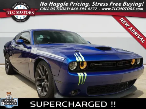 Blue 2022 Dodge Challenger R/T Scat Pack for sale in Moore, SC
