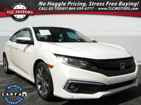 White 2021 Honda Civic EX for sale in Moore, SC