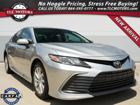 Silver 2021 Toyota Camry LE for sale in Moore, SC