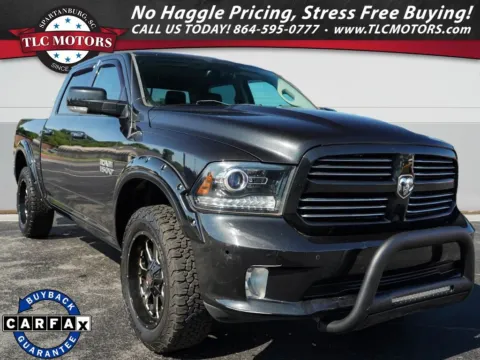 Black 2017 Ram 1500 Sport for sale in Moore, SC