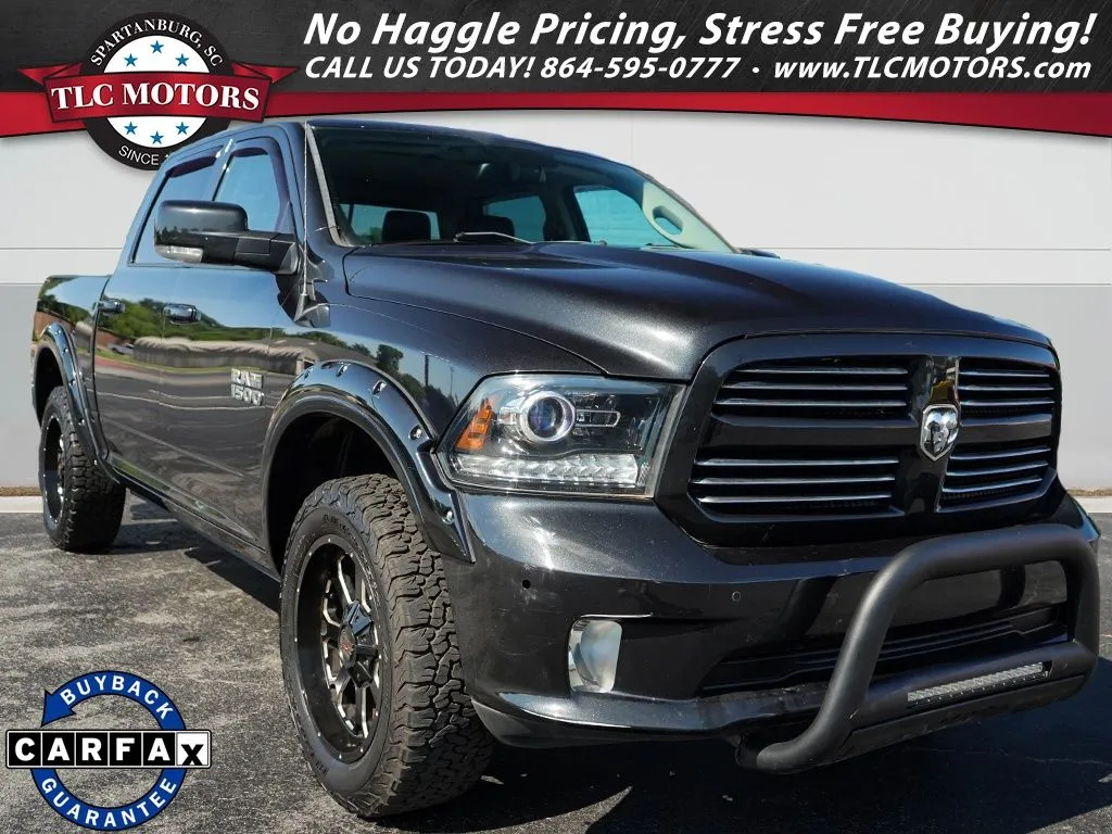 Black 2017 Ram 1500 Sport for sale in Moore, SC
