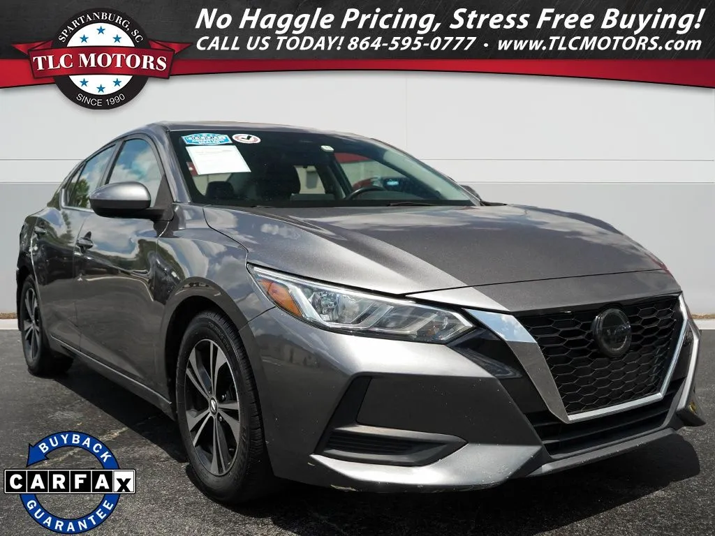 Gray 2021 Nissan Sentra SV for sale in Moore, SC