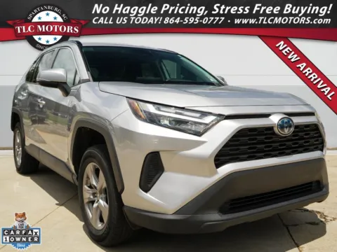Silver 2023 Toyota RAV4 Hybrid LE for sale in Moore, SC