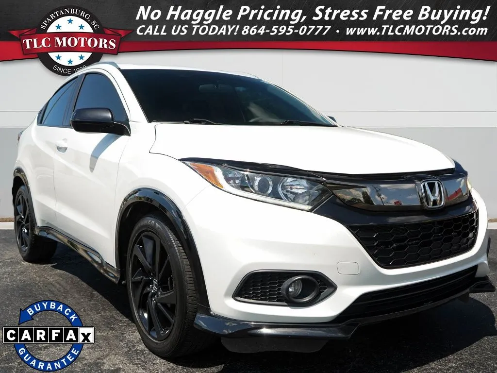 White 2022 Honda HR-V Sport for sale in Moore, SC