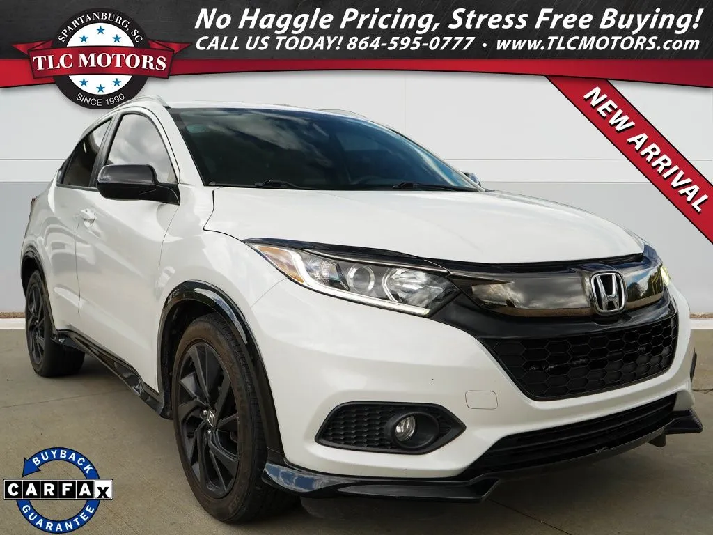 White 2022 Honda HR-V Sport for sale in Moore, SC