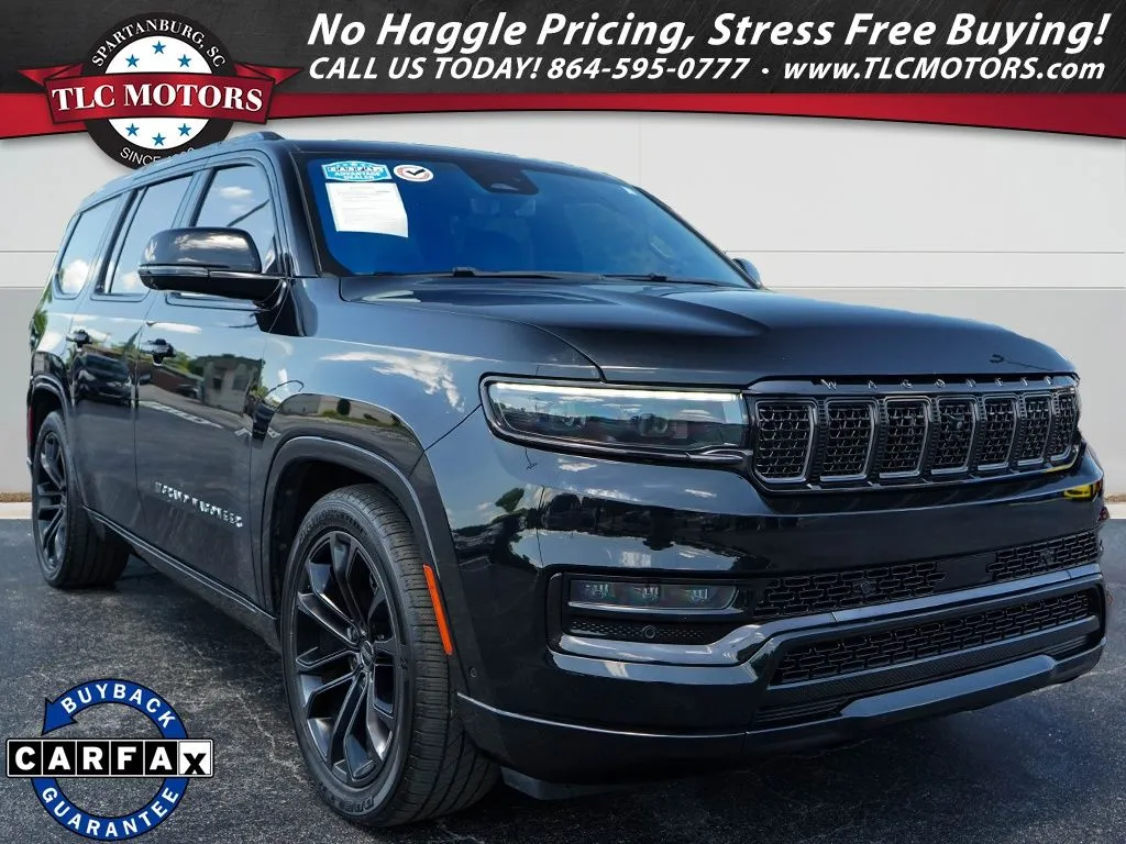 Black 2022 Jeep Grand Wagoneer Series II for sale in Moore, SC
