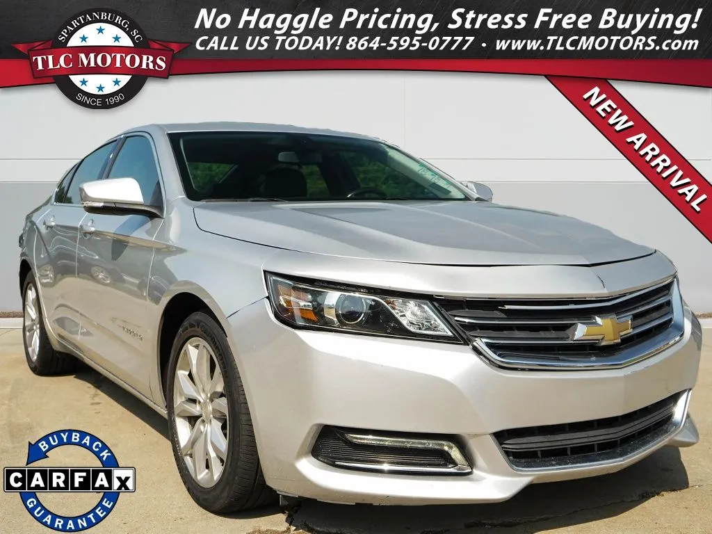 Silver 2020 Chevrolet Impala LT for sale in Moore, SC