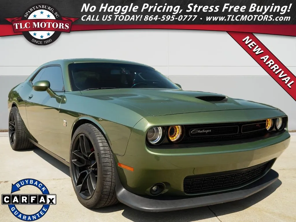 Green 2021 Dodge Challenger R/T Scat Pack for sale in Moore, SC