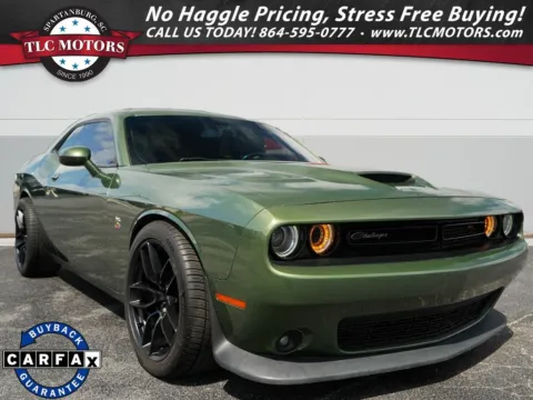 Green 2021 Dodge Challenger R/T Scat Pack for sale in Moore, SC