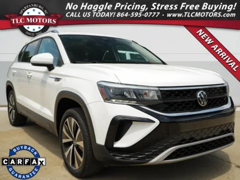 White 2023 Volkswagen Taos 1.5T SE for sale in Moore, SC