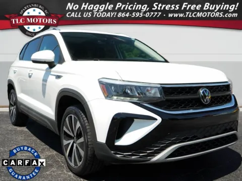 White 2023 Volkswagen Taos 1.5T SE for sale in Moore, SC