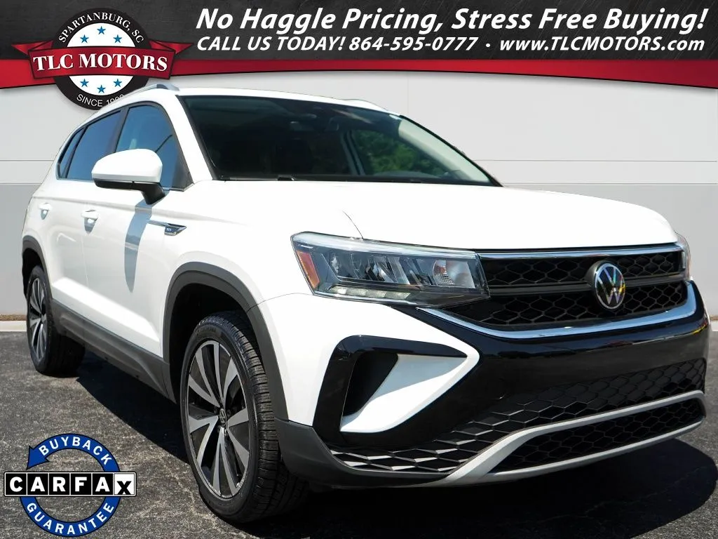 White 2023 Volkswagen Taos 1.5T SE for sale in Moore, SC